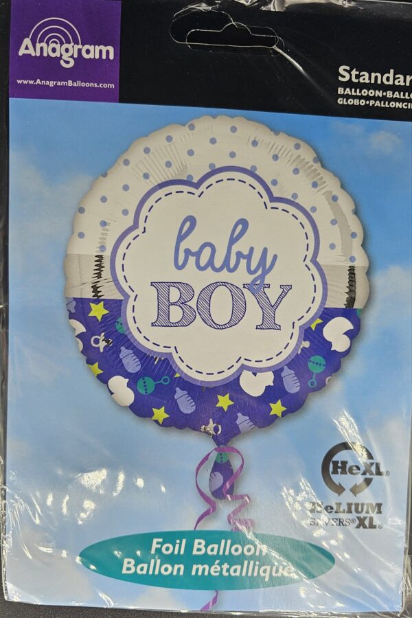 Folienballon Baby Boy gepunktet 43cm
Artikel-Nr.: P1-103433
