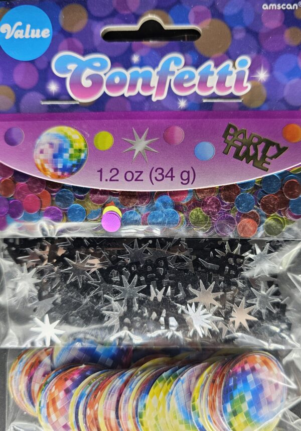 Amscan Konfetti Party 70 er, 34 g
