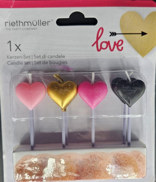 Kuchen Kerzen 8er Set - Herzen
Artikelnummer: AR-11083
GTIN: 013051809522