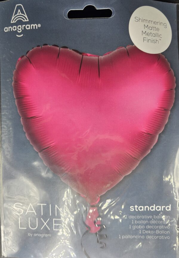 Anagram Folienballon - Herz - Metallic - Rot
Artikelnummer: 9914084